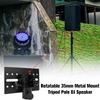 Miwayer 35mm Rotatable Metal DJ Speaker Stand Adapter Top Cap /90° Angle Adjustable  Tripod Pole Mount Adapter for Stage/Event
