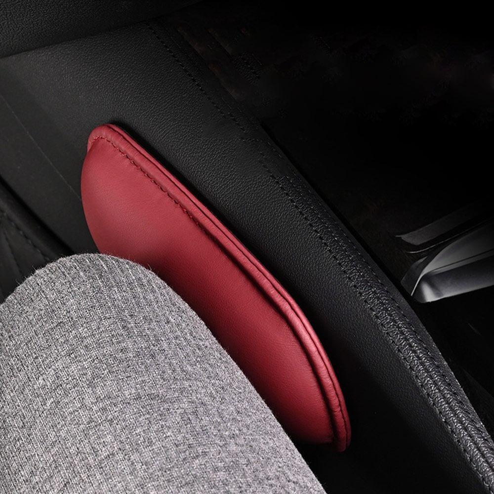 Multifunctional Car Knee Cushion PU Leather Auto Center Console Leg Pads For Travel Car RV