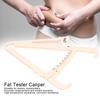 Körperfett-Tester-Messschieber Handheld-Körperfett-Messgerät Hautfaltenfett-Messschieber