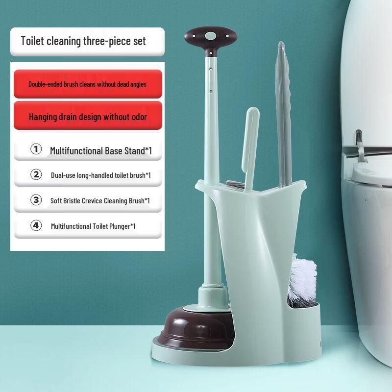 

Xihe 3-Piece Toilet Brush Set
