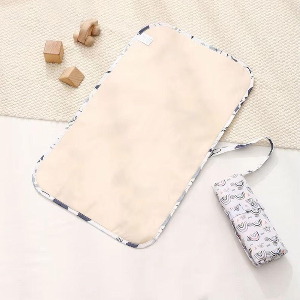 Foldable Baby Changing Mat Waterproof Baby Diaper Sheet Simple Diaper Changing Pad  Travel