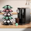 Kaffekapselhållare för K-Cups Snurrande Kaffekapselorganisatör Rymmer 40 Kapslar Utrymmesbesparande Kaffekapselkarusell för Köksbänk Kontor