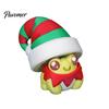 Stress Relief Frog Clicker 3D Printed Christmas Clicker, Santa Hat Finger for Gift Box Relief, Push Button Fidget Toy, Xmas Party Favors Toy