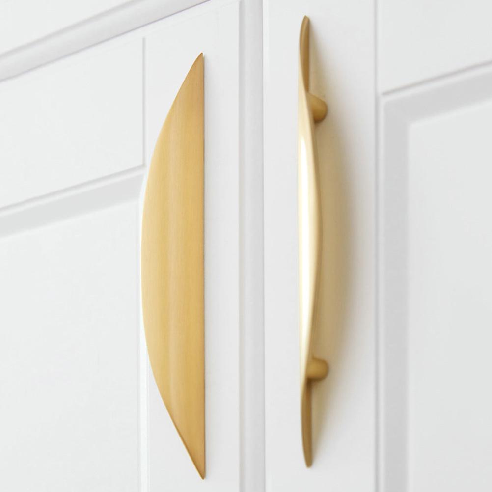 2pcs Modern Pull Handles Metal Cabinet Hardware For Kitchen Cupboard Drawer Furniture Door High Hardness Corrosion Resistant
