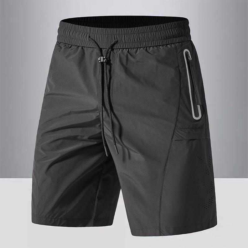 Summer Men's Workwear Shorts, Loose Straight Leg Casual Sports Shorts, Versatile Cropped Shorts