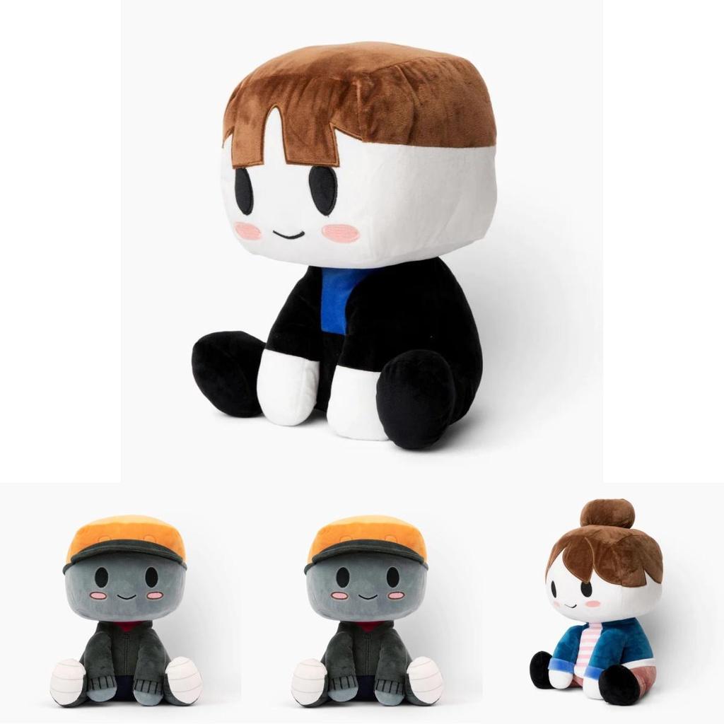 Jucărie de pluș Cuddly Blox Buddies – Păpușă moale umplută pentru îmbrățișat pentru copii Cadouri pentru bebeluși