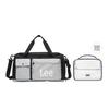 New Lee Fabric Multifunction Shoulder Bag, Crossbody Bag, Gym Bag Unisex Khaki LE240153M