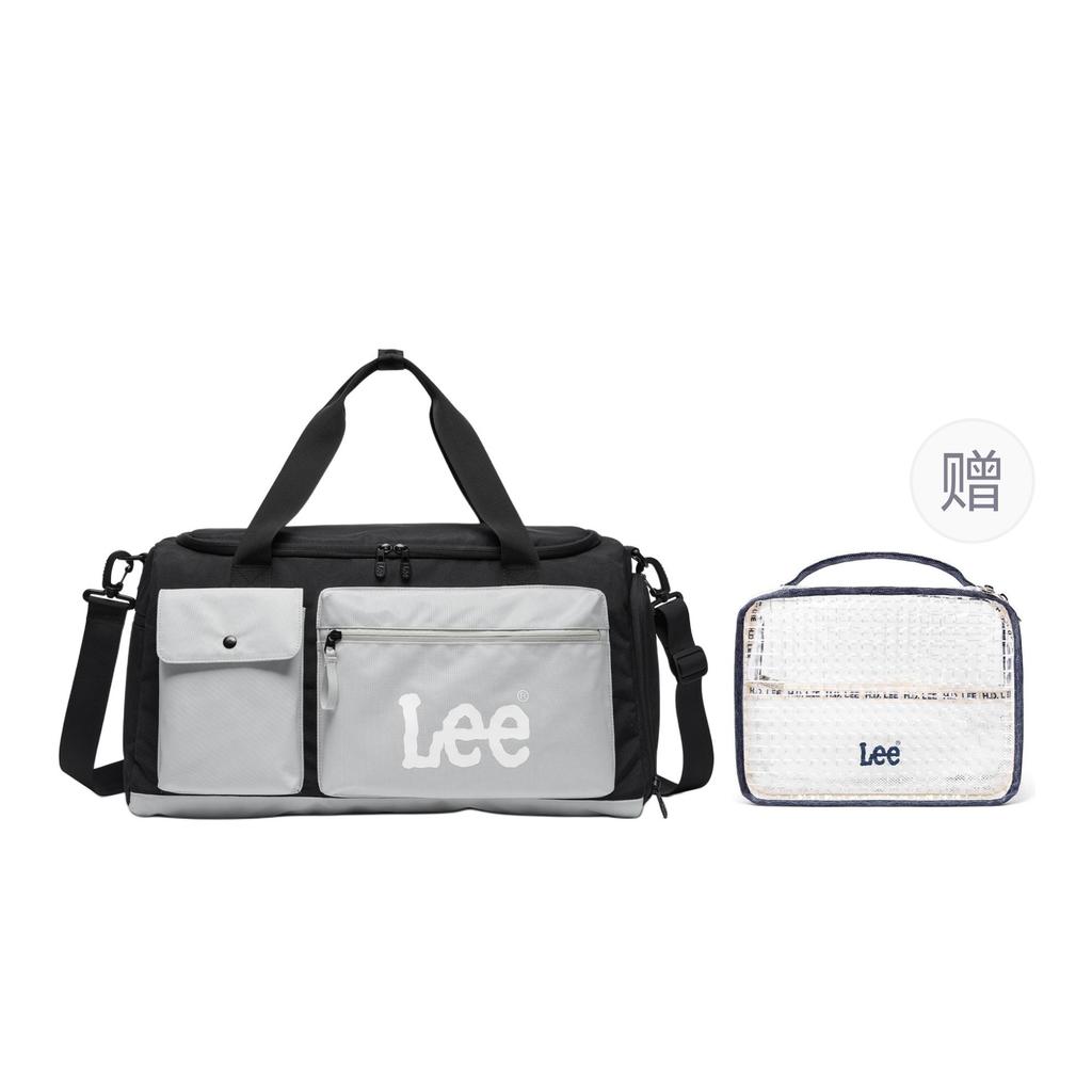 New Lee Fabric Multifunction Shoulder Bag, Crossbody Bag, Gym Bag Unisex Khaki LE240153M