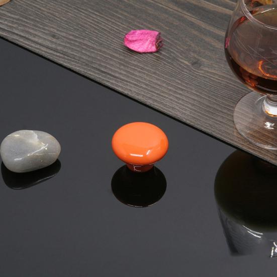 Moderne runde keramiske skap Garderobe Skuffeskap Trekkknapp Møbelhåndtak