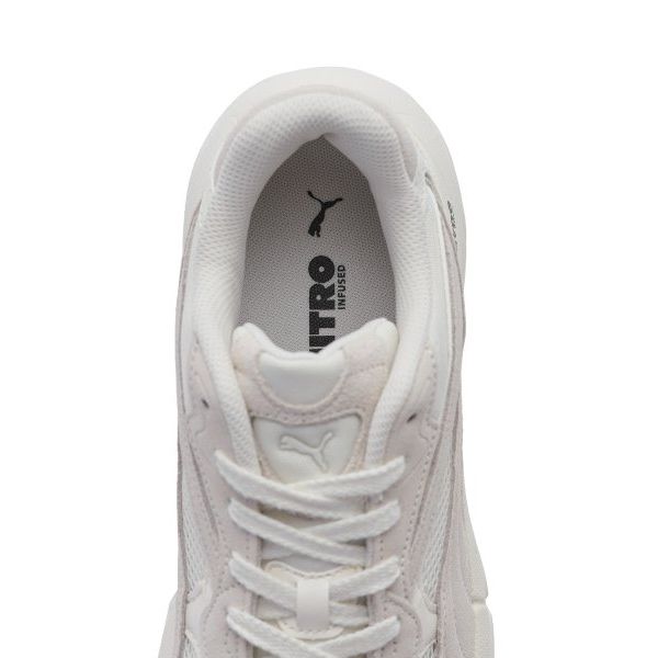 Puma Teveris Nitro Whisper Beyaz Unisex Spor Ayakkabı Krem Rengi Bozulmamış 388774-06