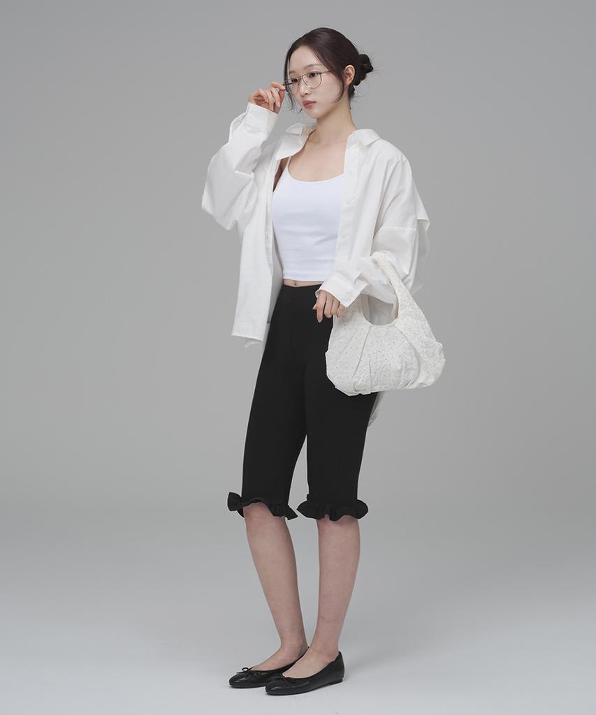 Kimimi Dumpling Tote Bag White Star