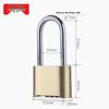 Brass Mechanical Combination Padlock