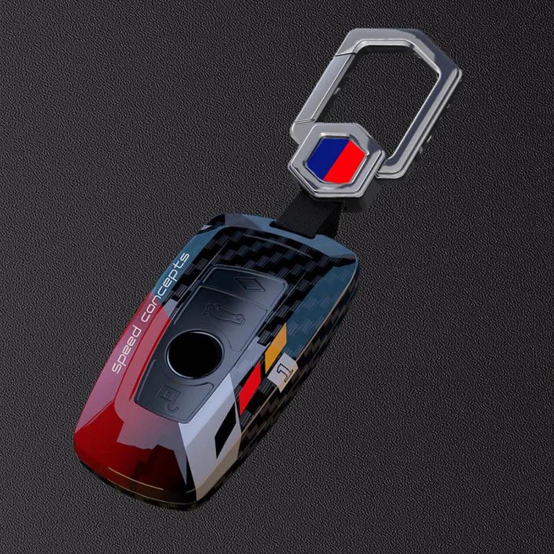 

Чехол-накладка для ключа автомобиля ПВХ Карбоновое волокно для BMW E46 G20 F11 E87 F30 Serie 1 X5 F15 X3 F25 F10 X1 I3 G30 F16 G01 G02 Брелок