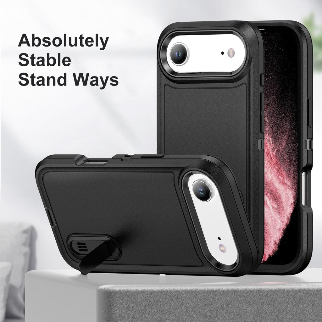 Strong Funda Case for Iphone 17 Air 15 16 Pro Max 14 Plus 12 13 Iphone17 Iphone16 3 in 1 Kickstand Phone Accessories