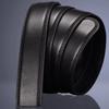 Men's 3.5 Genuine Leather Automatic Buckle-Free Business Belt