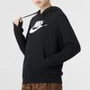 Nike Logo Printed Running Training Hoodie for Women Black