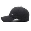 Autumn Winter Men's Ear Protection Cotton Cap Velvet Warm Baseball Cap Middle-Aged and Elderly Outdoor Windproof Cold-Proof Cap