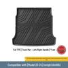 TPE Trunk and Seat Back Mat for Hyundai Series Vehicles