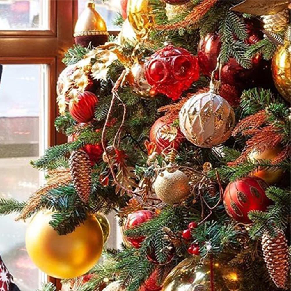 

Christmas Plaid Pillow with Merry & Bright - Festive Decor for Your Home Sofa cushion cover, home room decoration 16x16Inch