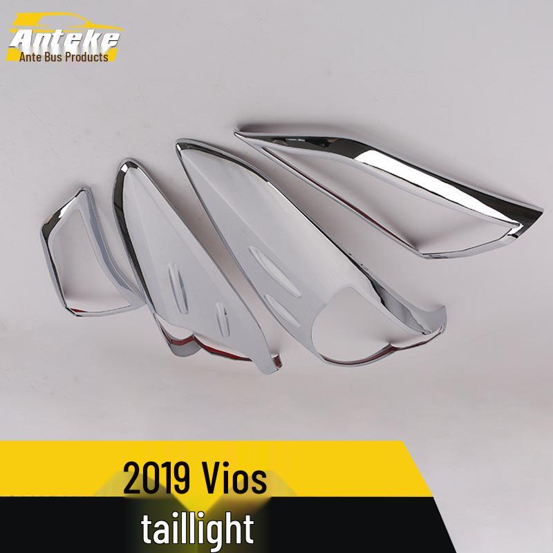 19 Vios Tailgate Trunk Light Frame Cover Decorative Panel