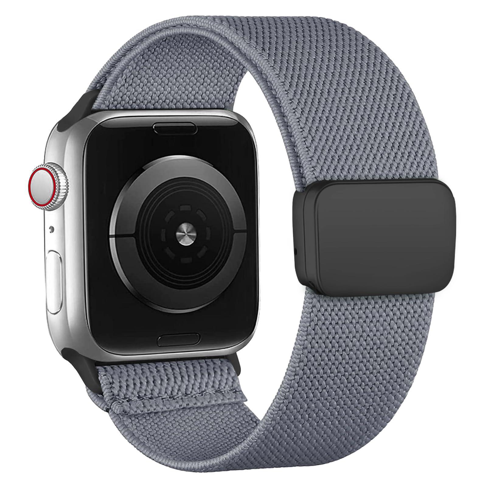 

Elastic Magnetic Buckle Strap for Apple S11/iWatch 4567 42/44/45/46/49 mm