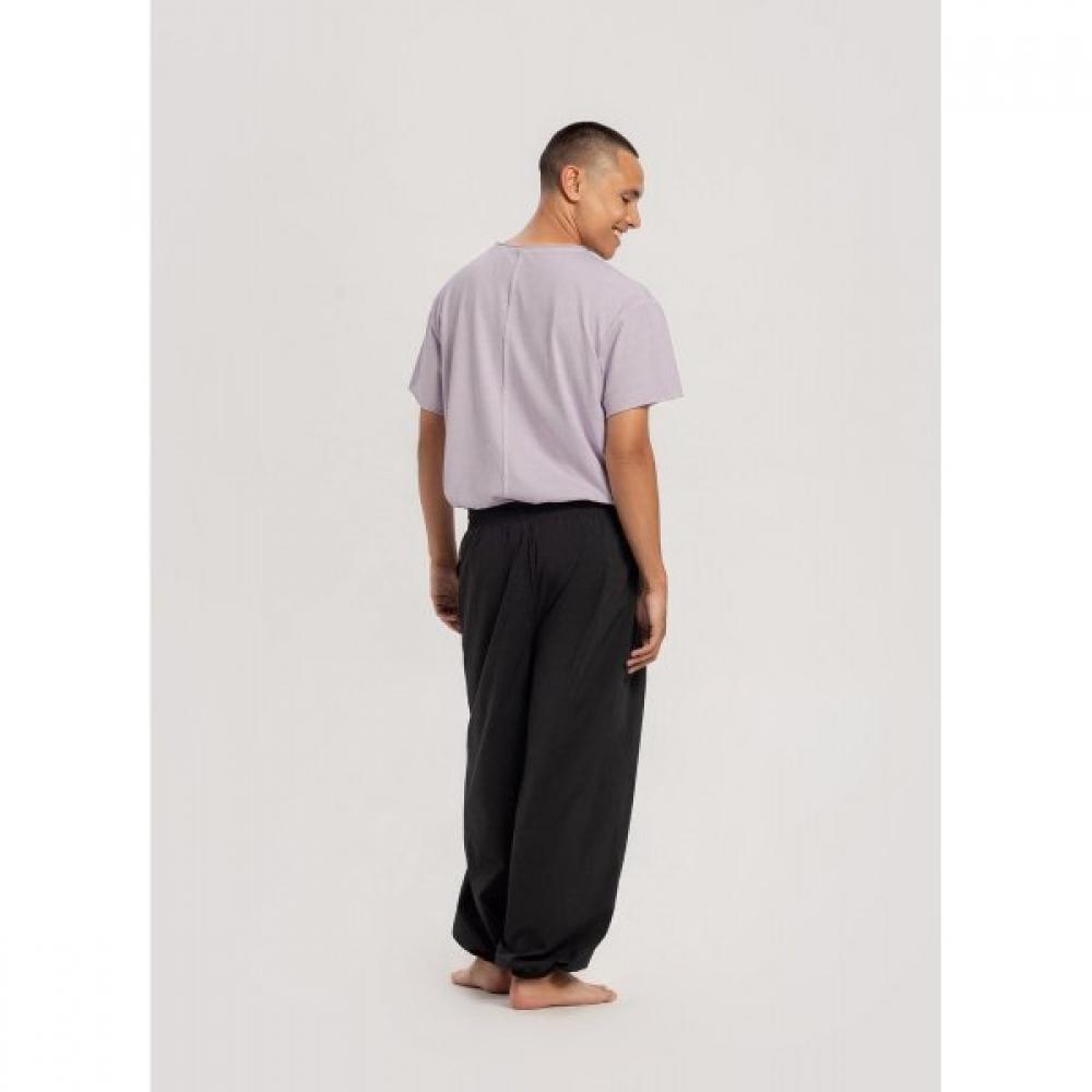 Budhi Mudra Diagonal Jogger Pants  Black  B61003apl44 B01 Black/XS
