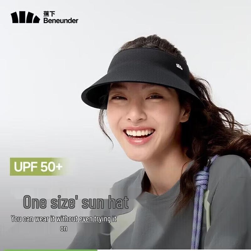Beneunder Roll-up Seamless Topless Sun Visor