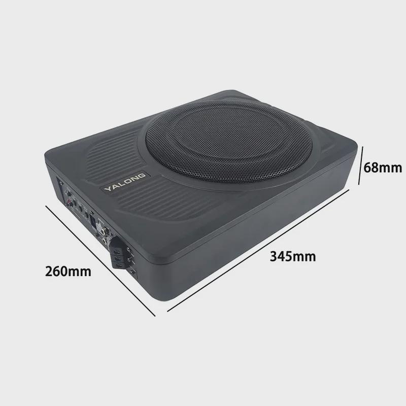10-Zoll-Ultradünnes 600-W-Aktiv-Auto-Subwoofer-Audiosystem