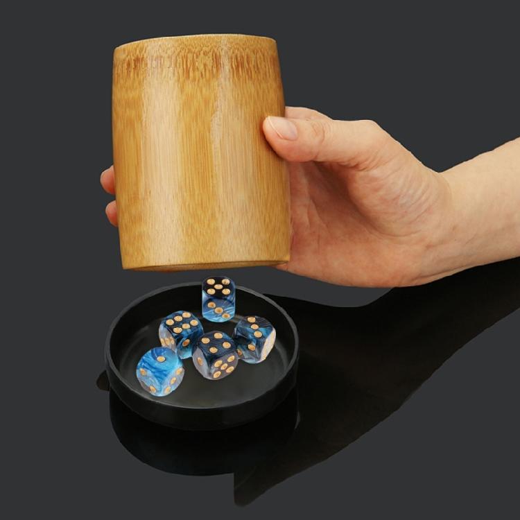 20 Pcs Acrylic Role Playing Dices Double Color 6 Sided Dices Round Corner Dices