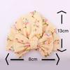 Children  Soft Cotton Warm Hat Delicate Bowknot Cap for Autumn Winter