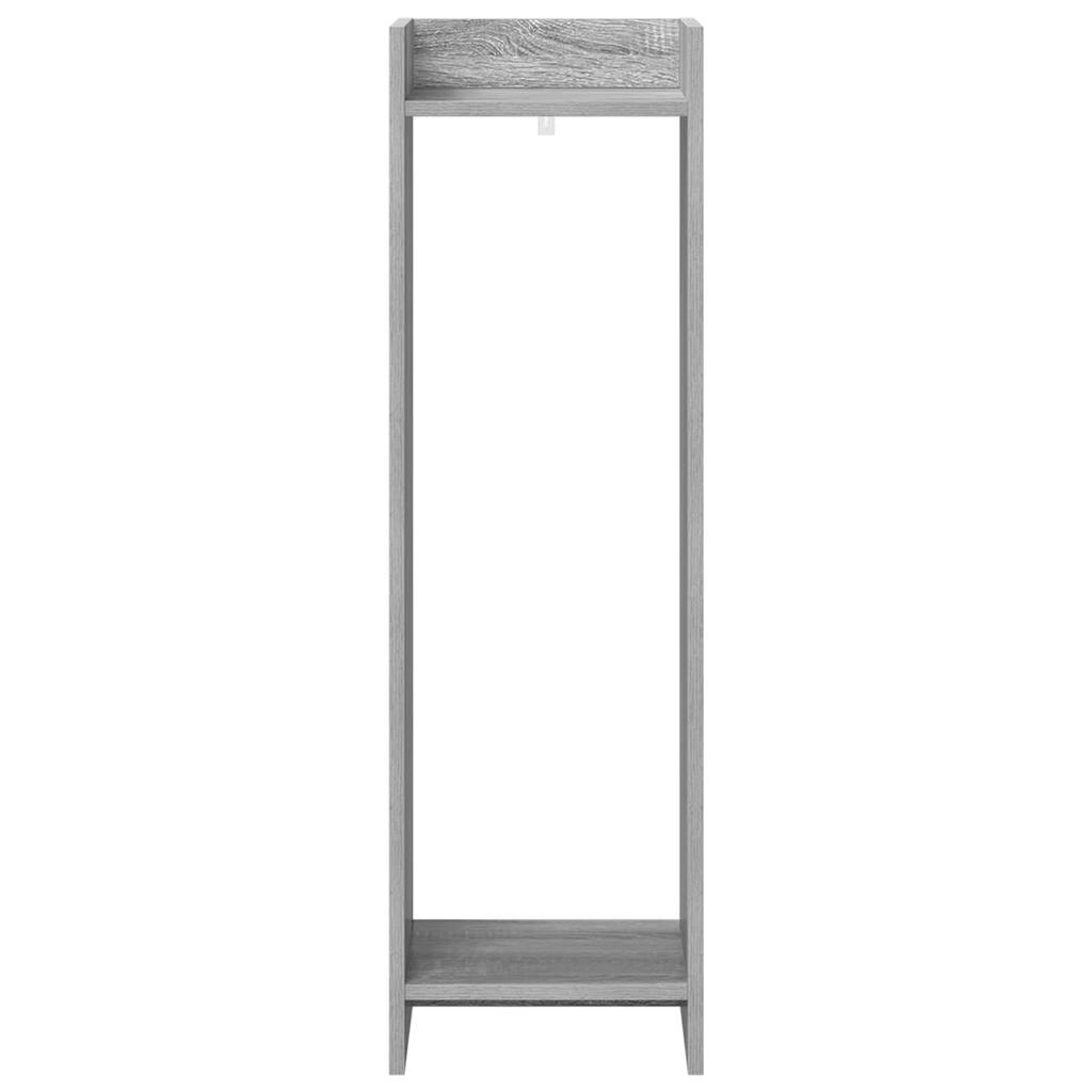 Plant Stand Grey Sonoma 30 x 30 x 100 cm Wood Based Material