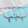 Student Girlfriend's Korean-Style Simple Cute Friendship Woven Bracelet Set - Handmade, Colorful, Three-Piece Rope