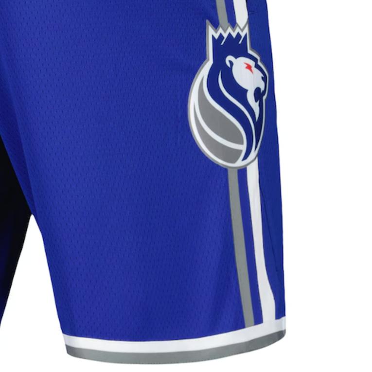 Nike Свінгмен NBA Sacramento Kings 2023/24 Міська версія Модні баскетбольні шорти середньої посадки Чоловічі шорти DX8718-495