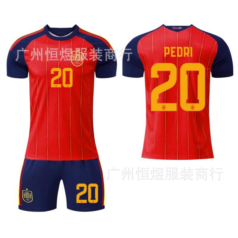 A26 Spain's No. 20 Pedri 10 Olmo 16 Rodri 17 Williams Football