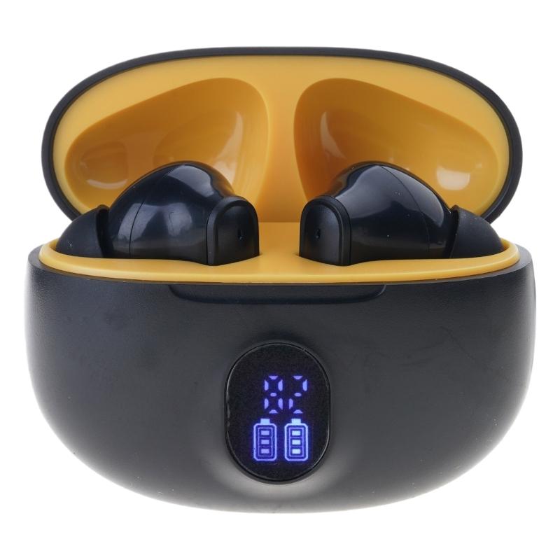 LY21 Digital Display Digital Earbuds Earphones Noise Reduces In Ear BT5.49 Earbuds for Extended Playing time