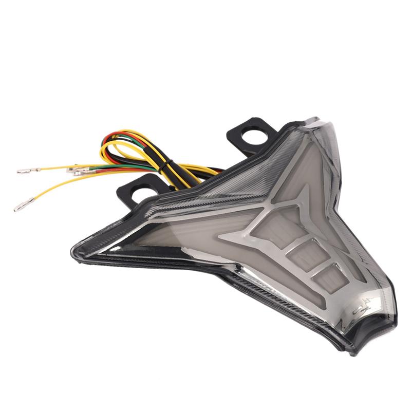 ABLZ-Motorcycle LED Rear Lights Rear Brake Light Steering Signal Assembly For CQS Kawasaki 2014-2016 Z1000 2016 Parts Accessorie