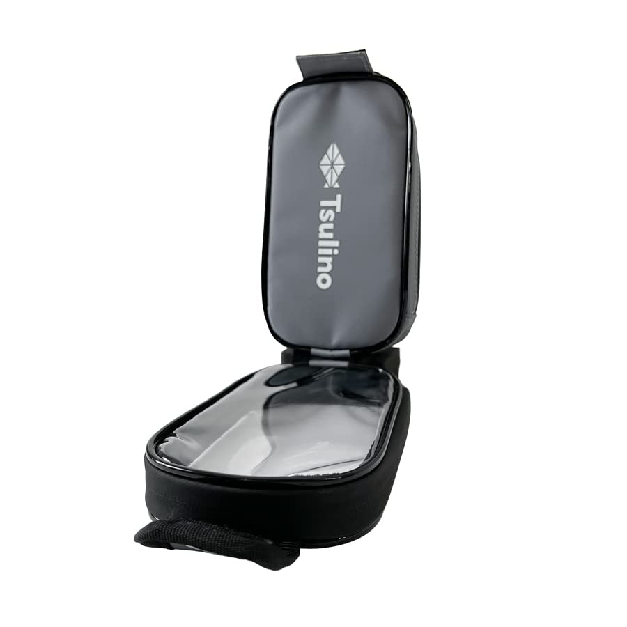 [Tsurino] See-Through Mobile Pouch, Cool Gray [Attachable to Game Life Jackets, etc.!]