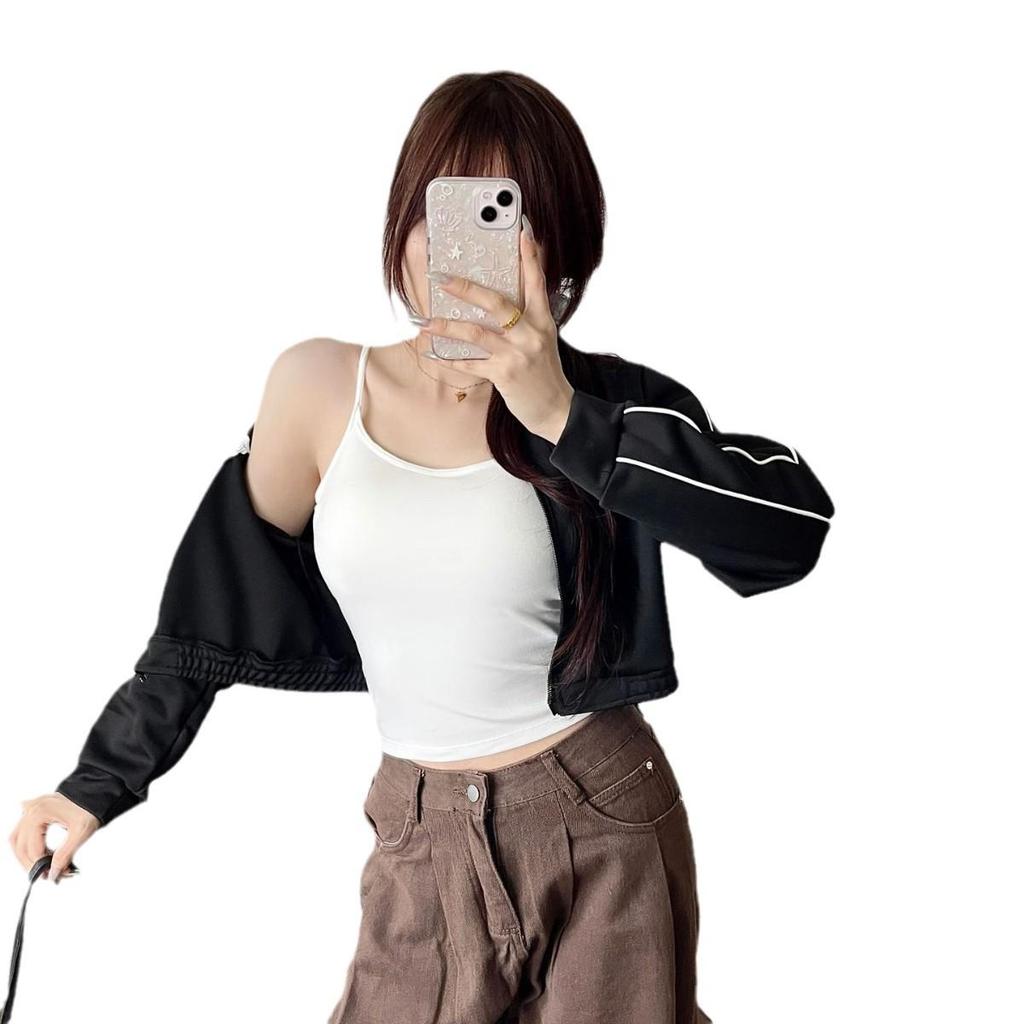 Vestă de damă, caldă, subțire, cu tampoane pentru piept și spate elegant, perfectă pentru stratificarea toamnei și iernii