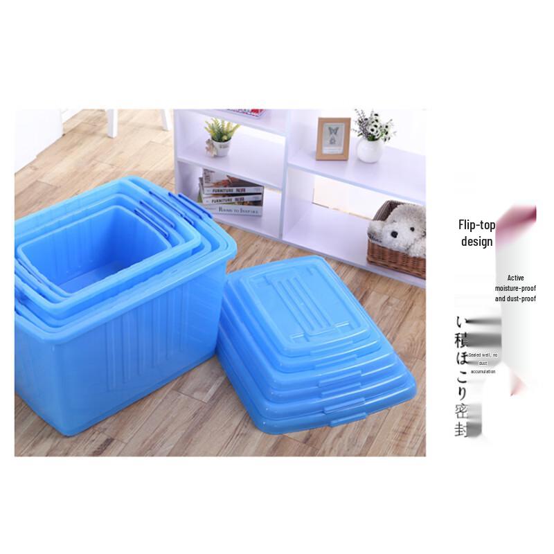 Lièyīnghuì Heavy-Duty Plastic Storage Box with Wheels