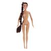 Girls Toy Princess Supermodel Nude Doll Curly Hair Dark Skin Action Figure Body Dress Up Movable DIY Dress Up Toy DIY Toys