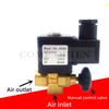 2-Position 2-Way Adjustable Steam Solenoid Valve TJF-08 G1/4" Hot Table Iron Steam Valve Ac220v Dc24v Direct Acting VITON 150℃