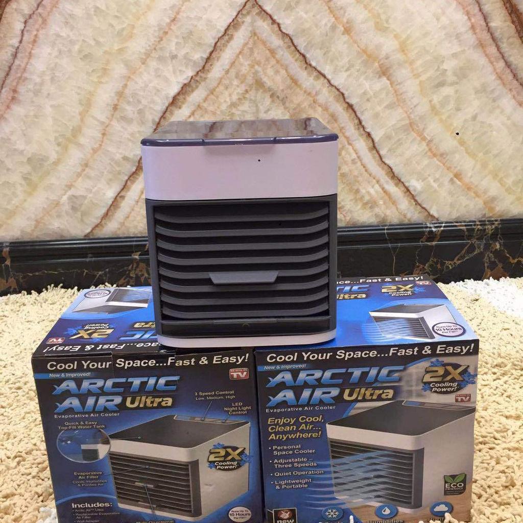 Portable Mini USB Air Cooler Fan - Multifunctional Desktop Cooling Unit