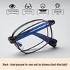 Anti-Blue Light Photochromic Folding Reading Glasses with Smart Zoom for Near, Mid, and Far Distances