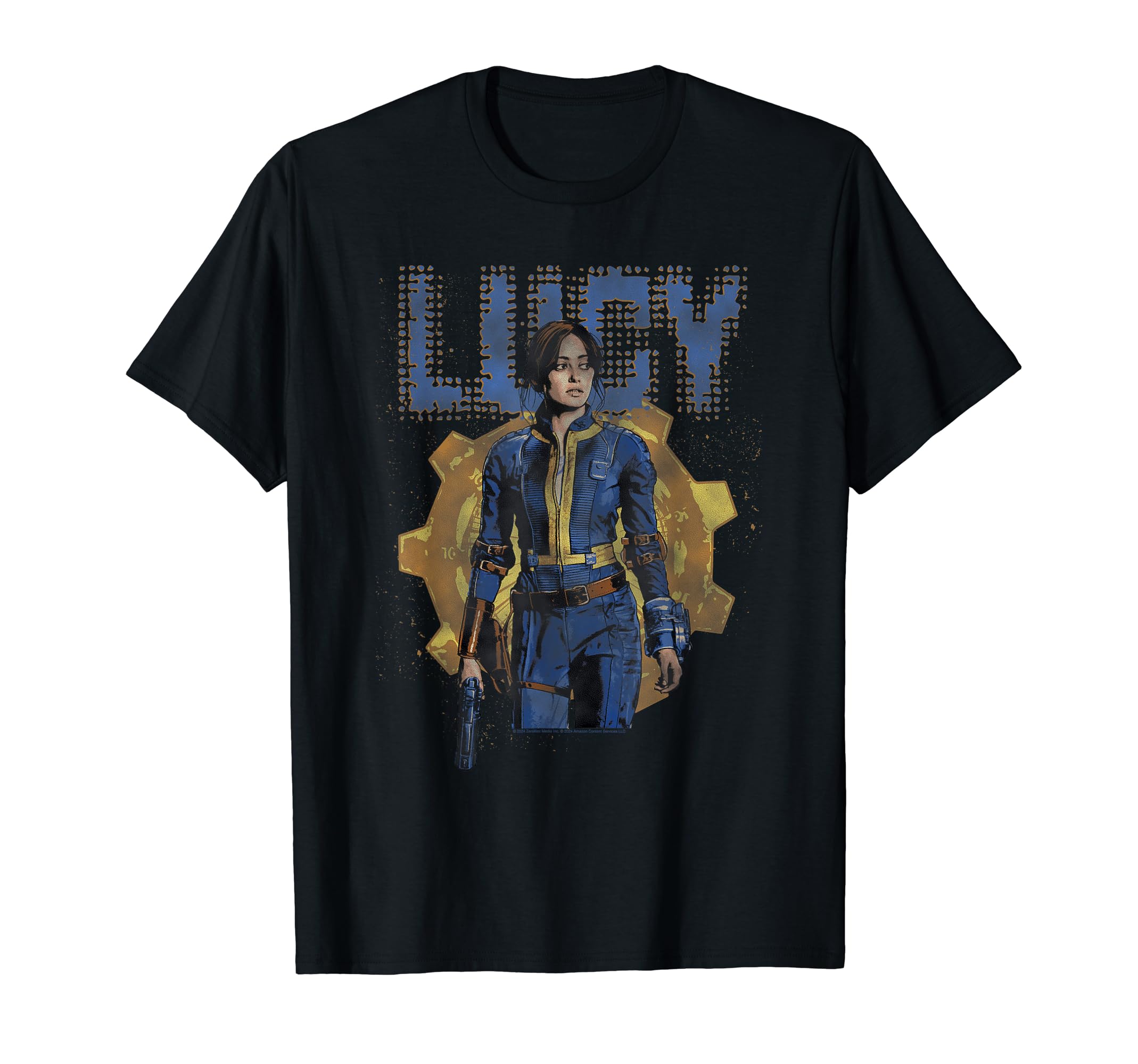 Футболка Fallout TV Series Lucy MacLean Halftone Vault 33