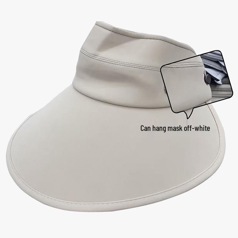 

Женская складная солнцезащитная шляпа из ледяного шелка UPF 50+ - Летняя защита от УФ-лучей