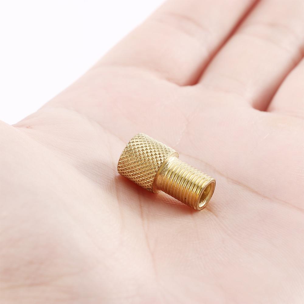 Gas Nozzle Mountain Bike Cinverter Valve Adapter Pump Convert Presta To Schrader Bicycle Punp Tube