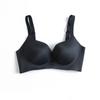 Traceless Big Breasts Show Small Bras, Thin New Glossy Upper Support Side Push, High-end Temperament Elegant Gathering Cloud Underwear