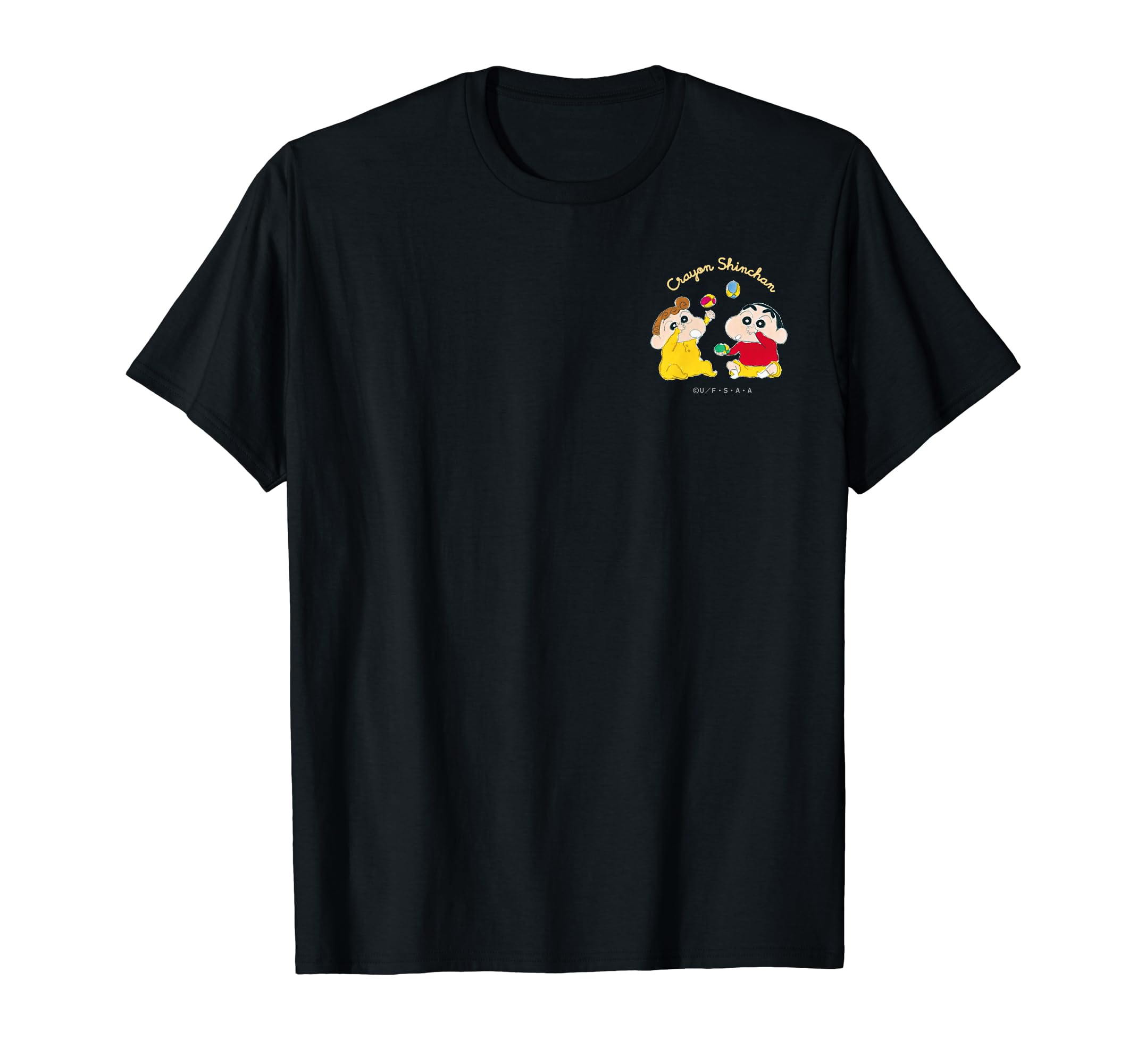 Crayon Shin-chan Shin-chan and Himawari Beanbag T-shirt