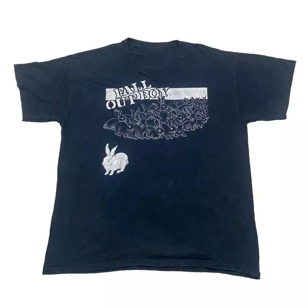 FALL OUT BOY band Bunny Unisex T Shirt Full Size S-5XL SE671 Unisex T-Shirt L