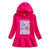Kpop Demon Hunter Princess Hooded Long Sleeve Ruffle Dress